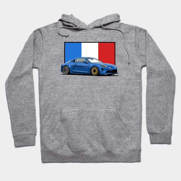 French bullet Hoodie by icemanmsc